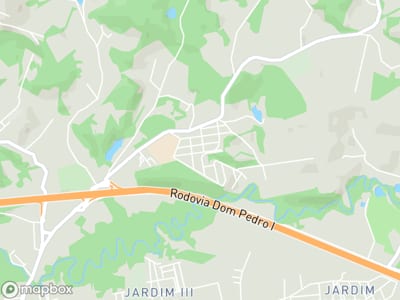 Mapa da área de atendimento de Mrc em Atibaia