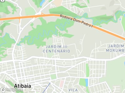 Mapa da área de atendimento de Fox Telecom em Atibaia