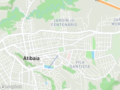 Mapa da área de atendimento de Gab Servicos Medicos em Atibaia