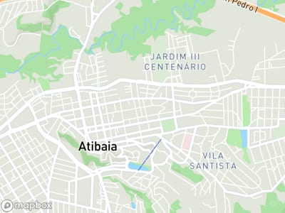 Mapa da área de atendimento de Altenhofen Contabilidade em Atibaia