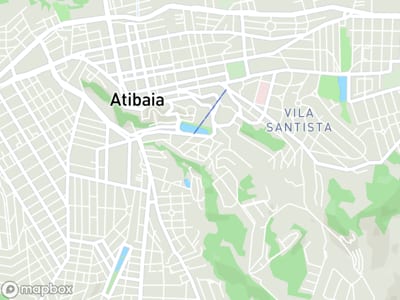 Mapa da área de atendimento de Carol Salles em Atibaia