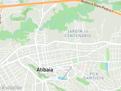 Mapa da área de atendimento de Home Planejados em Atibaia
