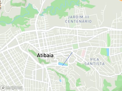 Mapa da área de atendimento de Transformare Espaco Saude em Atibaia