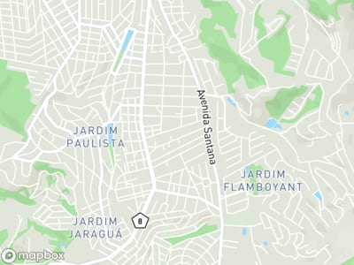 Mapa da área de atendimento de Nova Saude em Atibaia