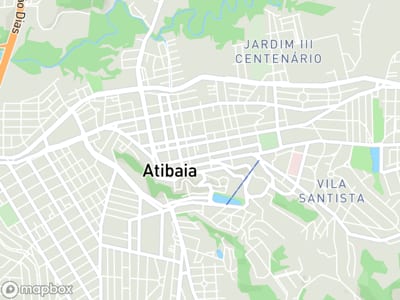 Mapa da área de atendimento de Atelie Beija Flor Brasil Moveis em Madeira em Atibaia