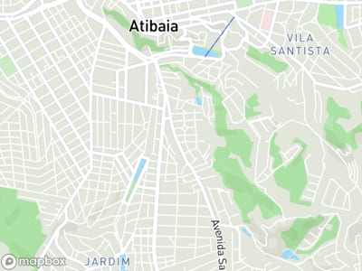 Mapa da área de atendimento de Royal Face em Atibaia