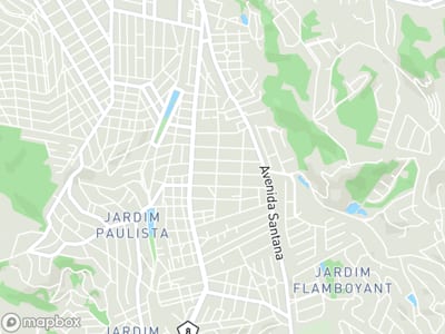 Mapa da área de atendimento de Nsabatier em Atibaia