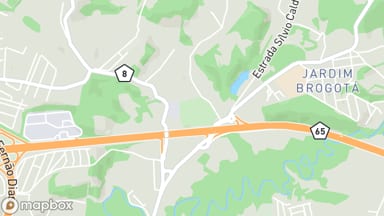 Mapa aproximado do bairro Pq Flores Atibaia, em Atibaia, com um pino na região do anúncio