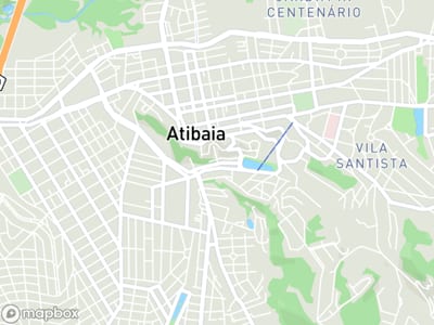 Mapa da área de atendimento de Instituto Trata em Atibaia