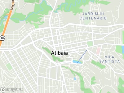 Mapa da área de atendimento de Duarte Organizacao Contabil Rural em Atibaia
