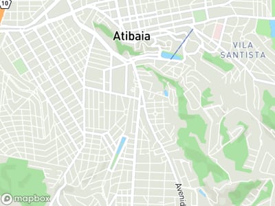 Mapa da área de atendimento de Fisiomove Kids em Atibaia