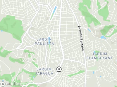 Mapa da área de atendimento de Outlet do Vidro em Atibaia
