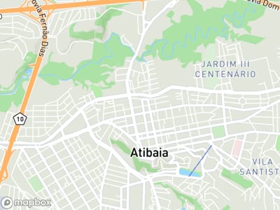 Mapa da área de atendimento de Nucleo Liberta em Atibaia