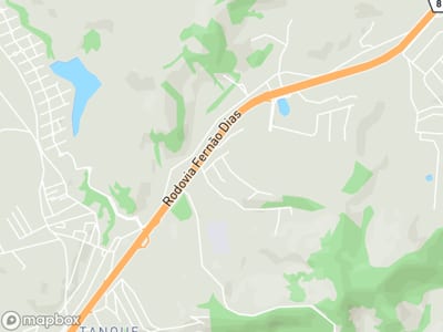 Mapa da área de atendimento de Arthur Henrique Sacurai em Atibaia