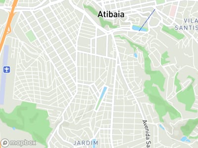 Mapa da área de atendimento de Advocacia Nunes em Atibaia