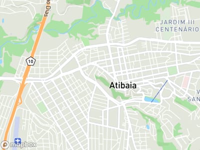 Mapa da área de atendimento de Clinica do Siso em Atibaia