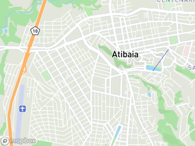 Mapa da área de atendimento de Bizify em Atibaia