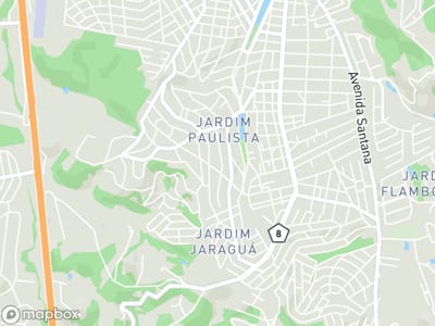 Mapa da área de atendimento de Jacob & Chaves Psicologia em Atibaia