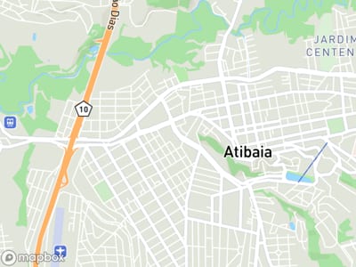 Mapa da área de atendimento de LA Donna Studio Beleza em Atibaia