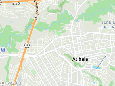Mapa da área de atendimento de Blim Prestadora de Servicos em Atibaia