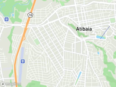 Mapa da área de atendimento de Sabor do Interior em Atibaia