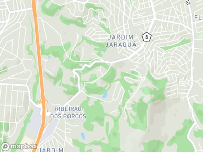 Mapa da área de atendimento de 5asec em Atibaia