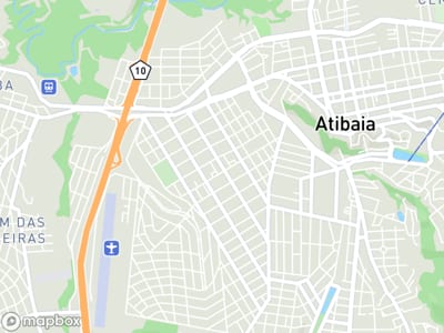 Mapa da área de atendimento de Studio Company em Atibaia
