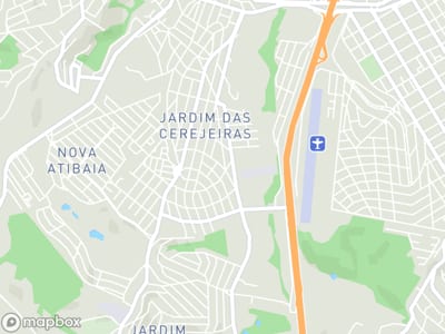 Mapa da área de atendimento de Leandro Auto Eletrica e Ar-condicionado em Atibaia