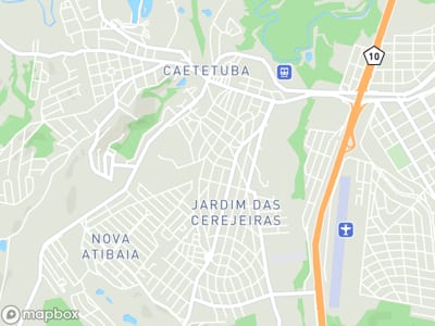 Mapa da área de atendimento de Orlando Mecanica Diesel em Atibaia