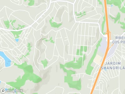 Mapa da área de atendimento de T W Transportes em Atibaia