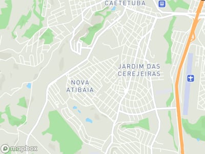 Mapa da área de atendimento de Sttorto Empreendimentos em Atibaia