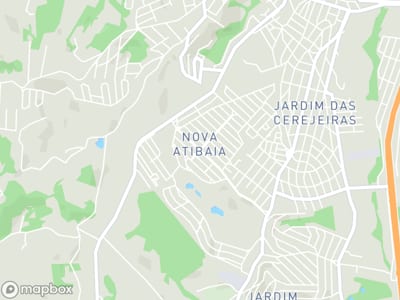 Mapa da área de atendimento de Barbearia Nohvo em Atibaia