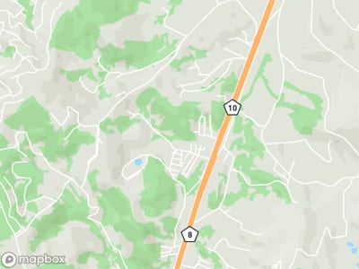 Mapa da área de atendimento de Cabana's Confeitaria & Churros em Atibaia
