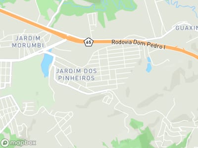 Mapa da área de atendimento de Heleno Jardinagem e Paisagismo em Atibaia
