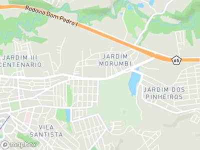 Mapa da área de atendimento de Pilates Personalizado Professora Fatima Frade em Atibaia