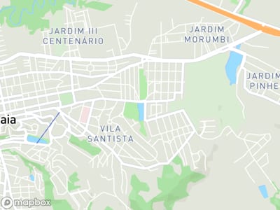 Mapa da área de atendimento de Denise Azevedo em Atibaia
