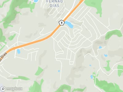 Mapa da área de atendimento de Nativ Ingles em Atibaia