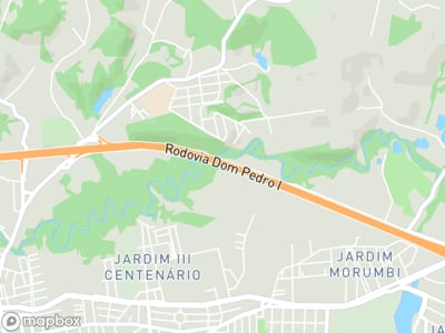 Mapa da área de atendimento de Caminho do Meio em Atibaia